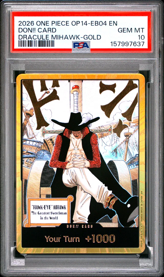 2026 #NA Don!! Card PSA 10 One Piece OP14-EB04-the Azure Sea's Seven