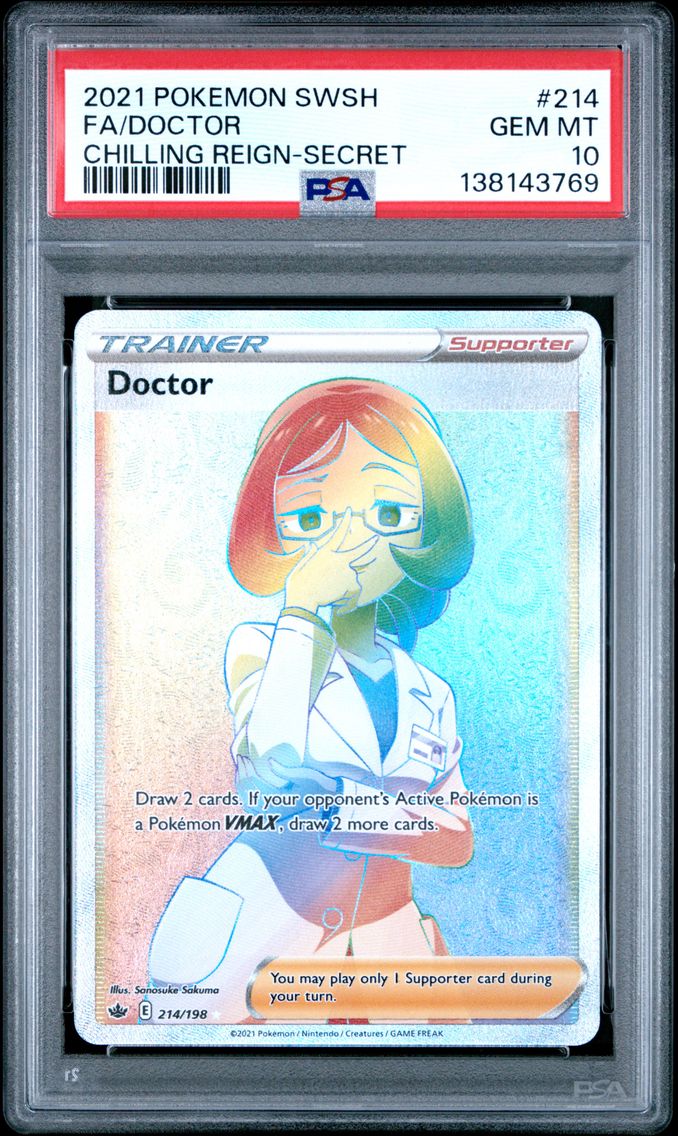 2021 #214 Full Art/Doctor PSA 10