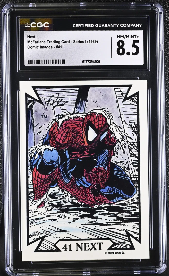 1989 #41 Next CGC 8.5 McFarlane Trading Card - Series I - English