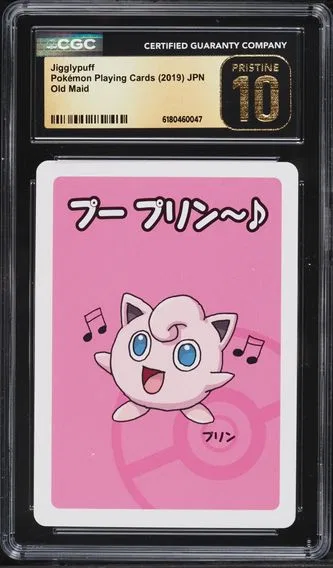 2019 Pokemon Japanese Playing Cards Old Maid Jigglypuff CGC 10 PRISTINE
