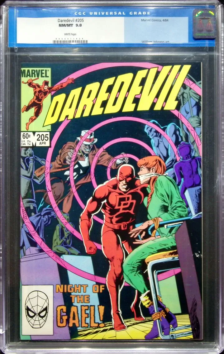1984 Daredevil #205 CGC 9.8 Marv