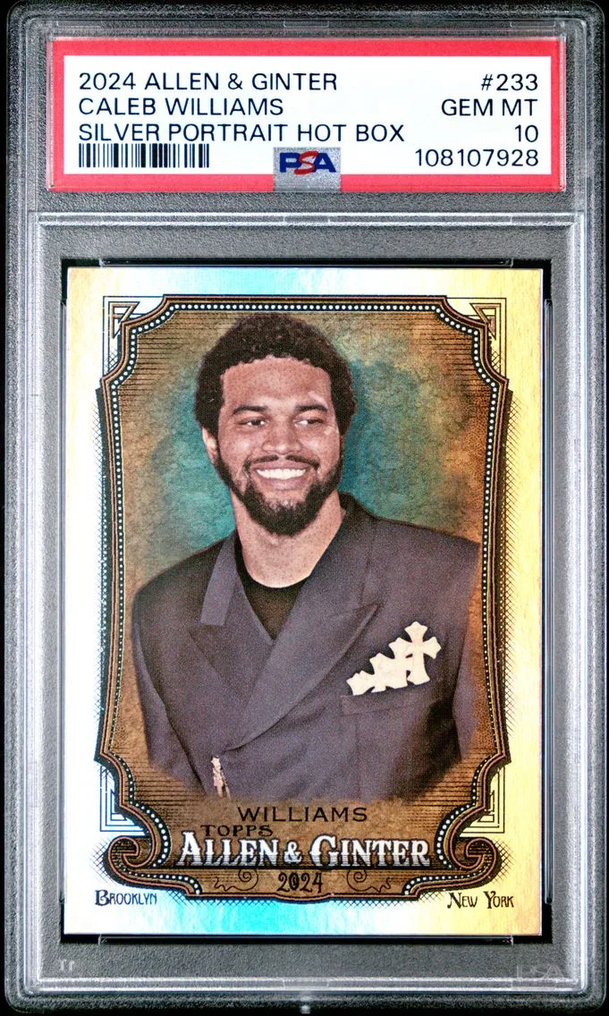 2024 #233 Caleb Williams PSA 10 Topps Allen & Ginter