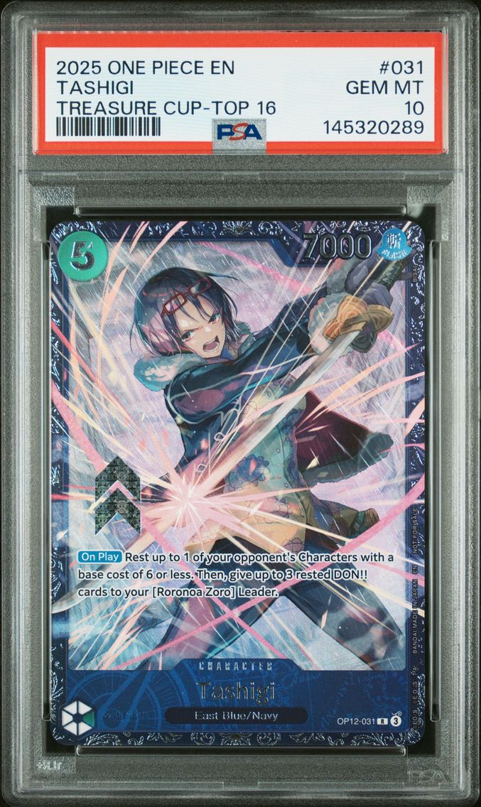 2025 #031 Tashigi PSA 10 Promos