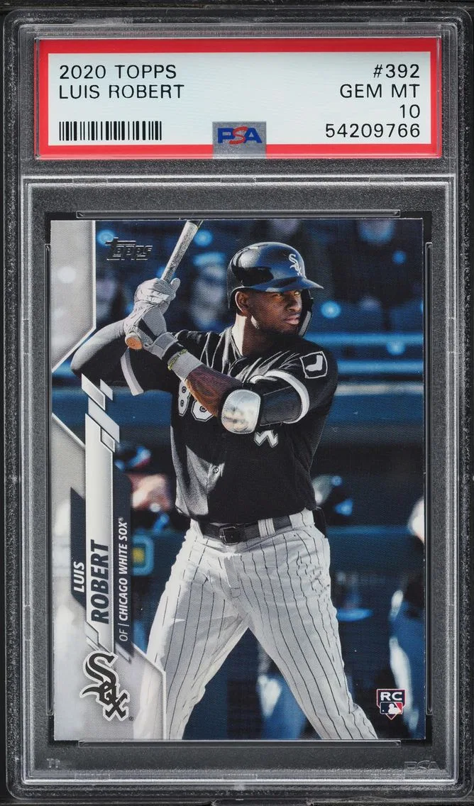 2020 Topps Luis Robert ROOKIE #392 PSA 10 GEM MINT