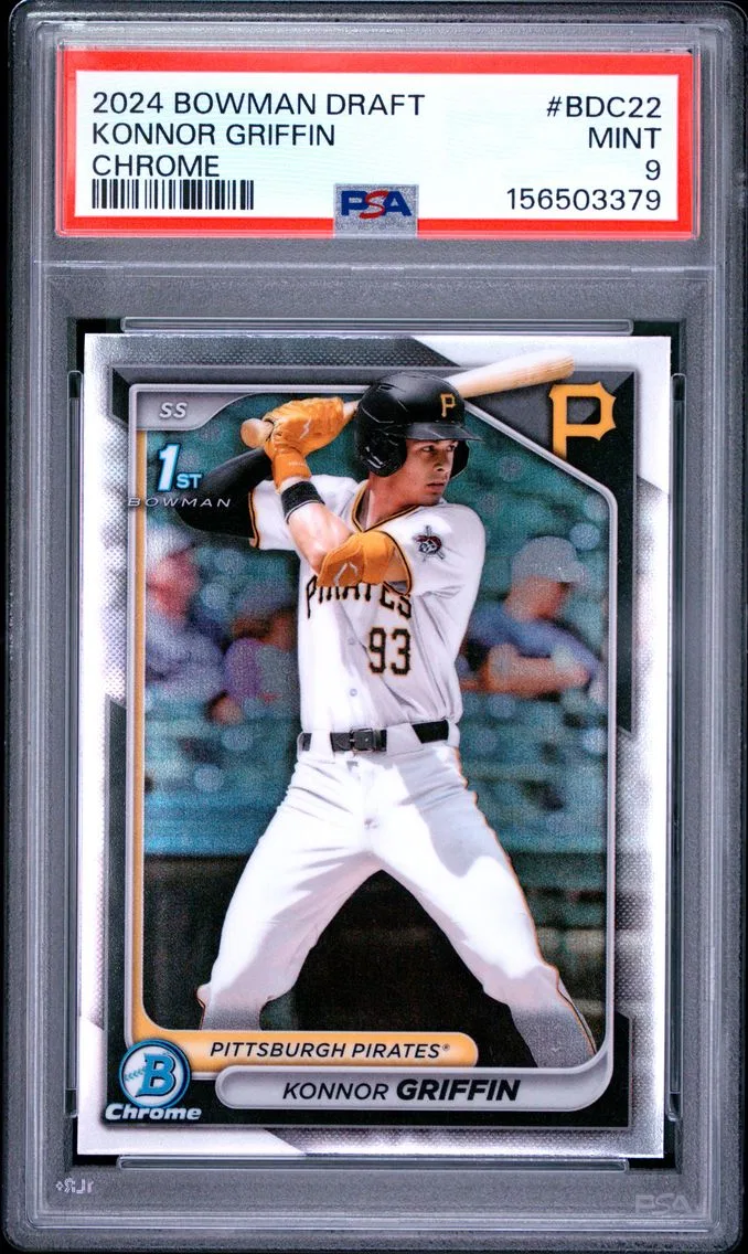 2024 #BDC22 Konnor Griffin PSA 9 Bowman Draft
