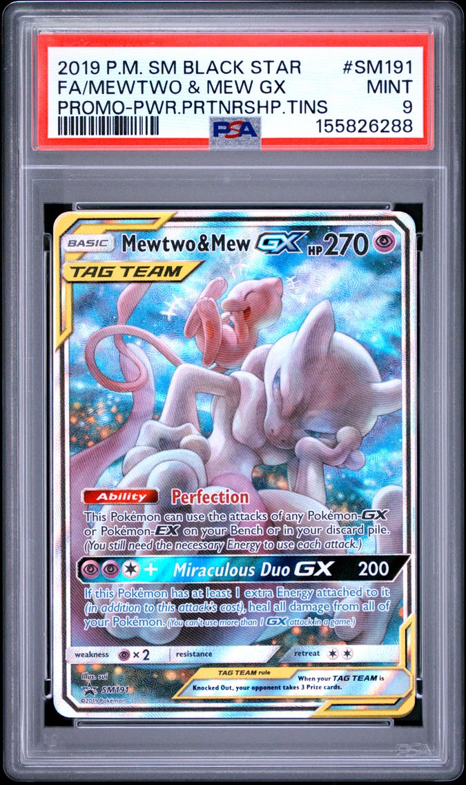 2019 #SM191 Full Art/Mewtwo & Me