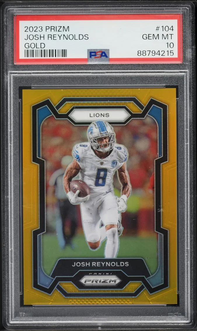 2023 #104 Josh Reynolds PSA 10 Panini Prizm
