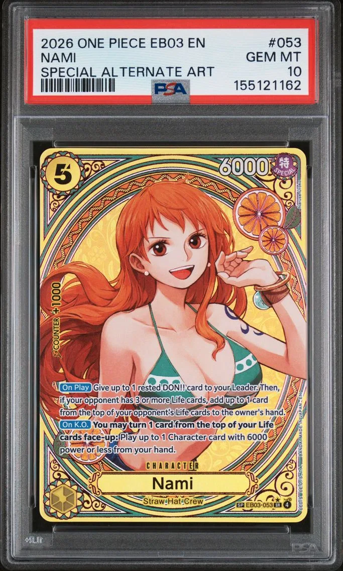 2026 #053 Nami PSA 10 One Piece 