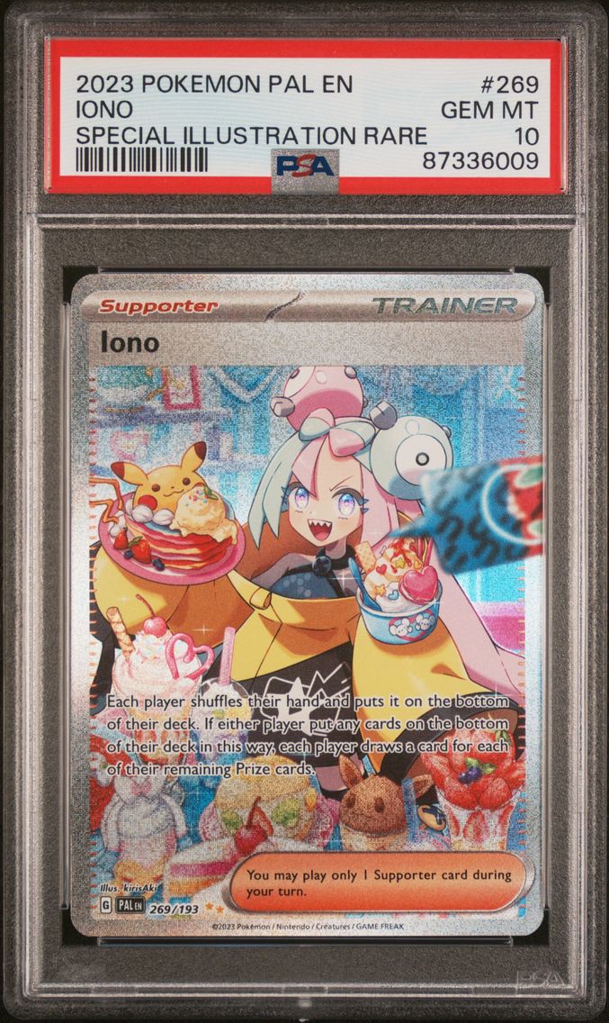 2023 #269 Iono PSA 10 Pal EN-Paldea Evolved