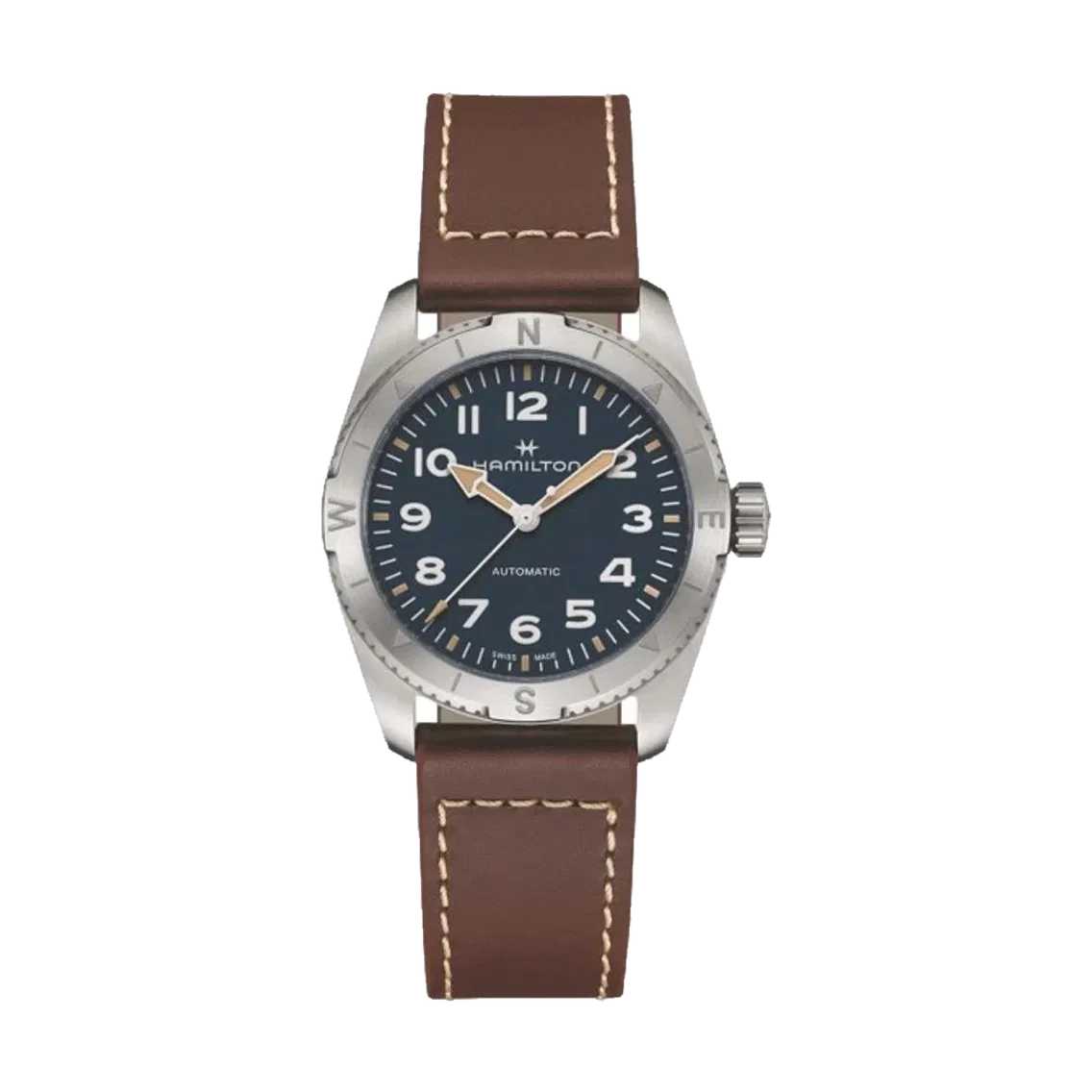 Hamilton Khaki Field Expedition 37mm - Blue on Strap