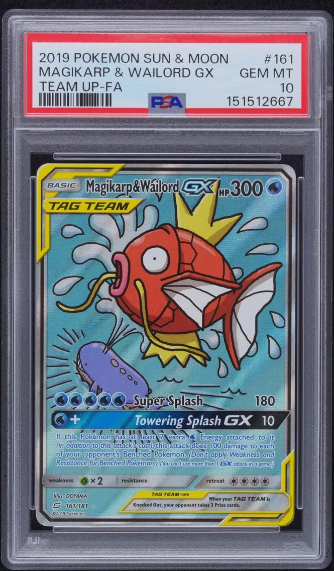 2019 #161 Full Art/Magikarp & Wa
