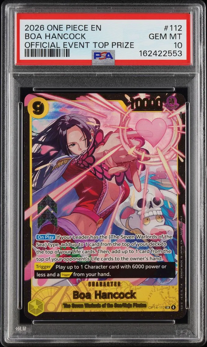 2026 #112 Boa Hancock PSA 10 One