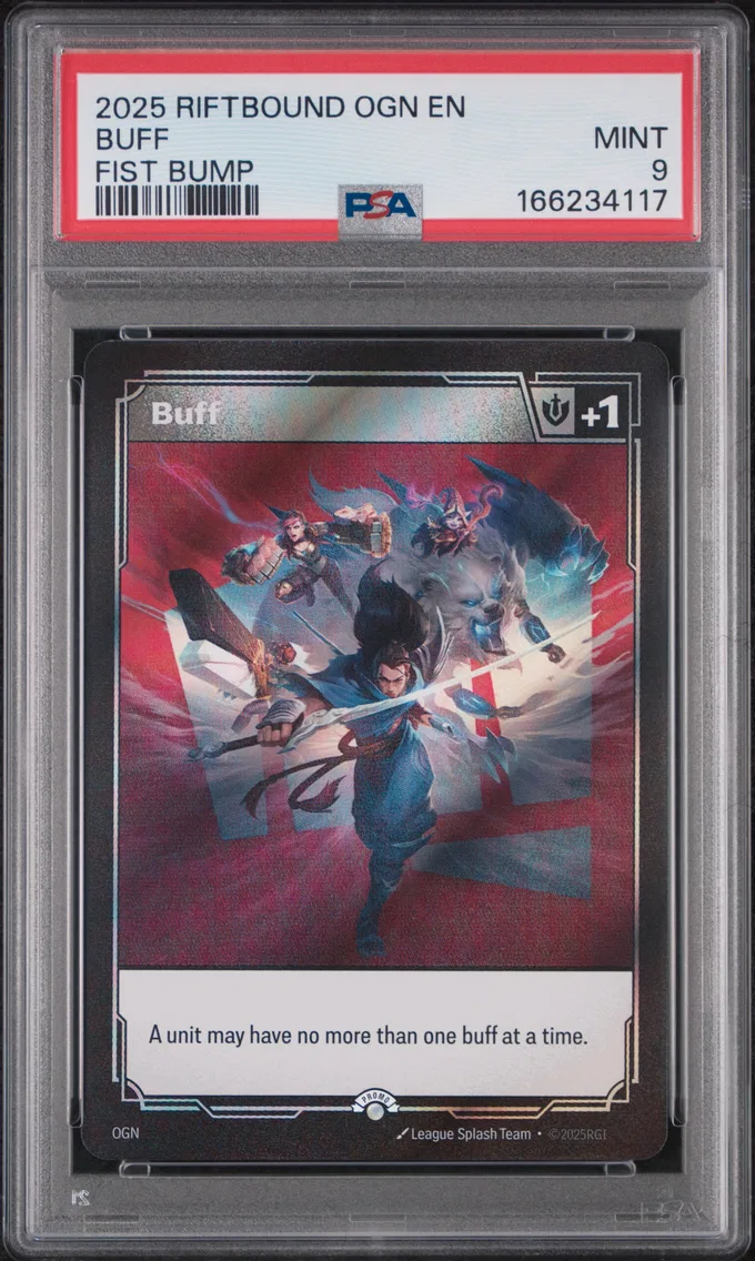 2025 #NA Buff PSA 9 Riftbound: League of Legends Ogn-Origins