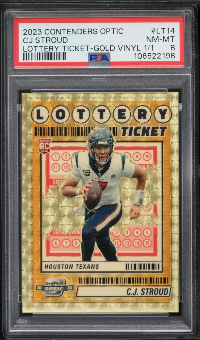 2023 #LT14 CJ Stroud PSA 8 Panin