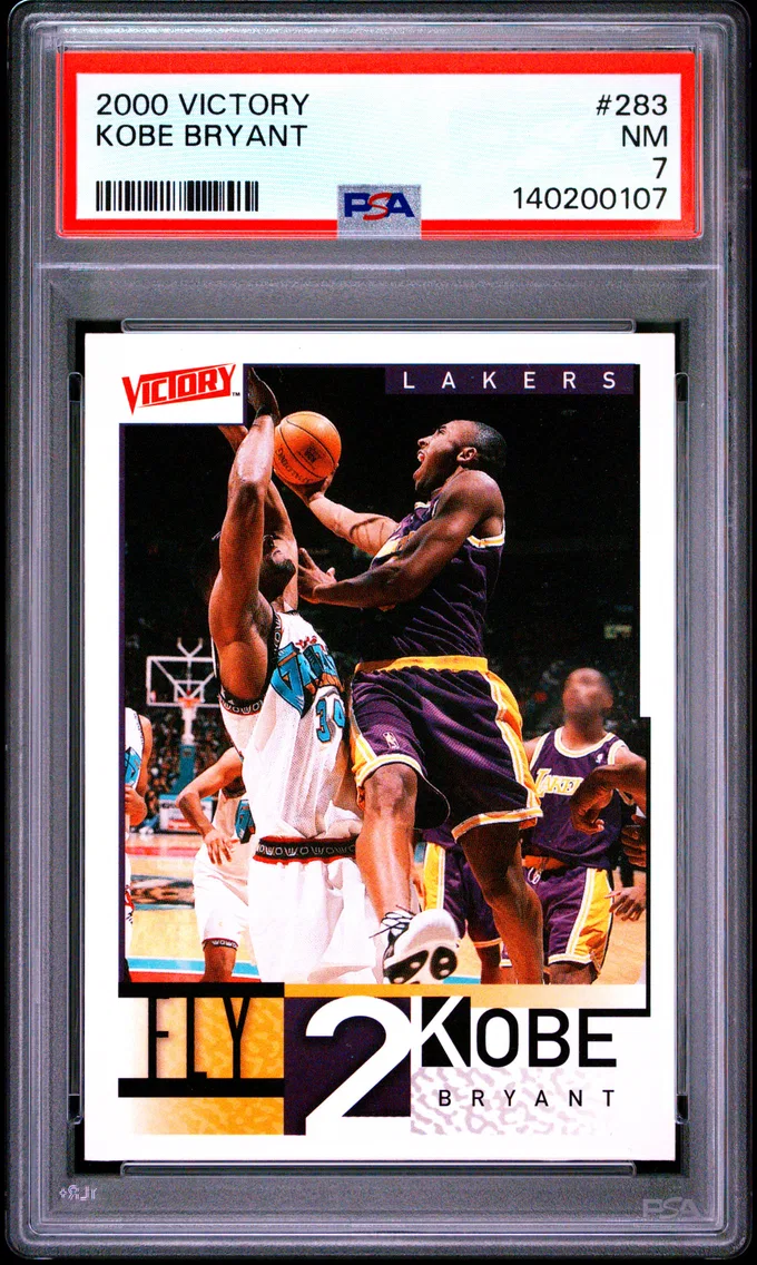 2000 #283 Kobe Bryant PSA 7 Upper Deck Victory