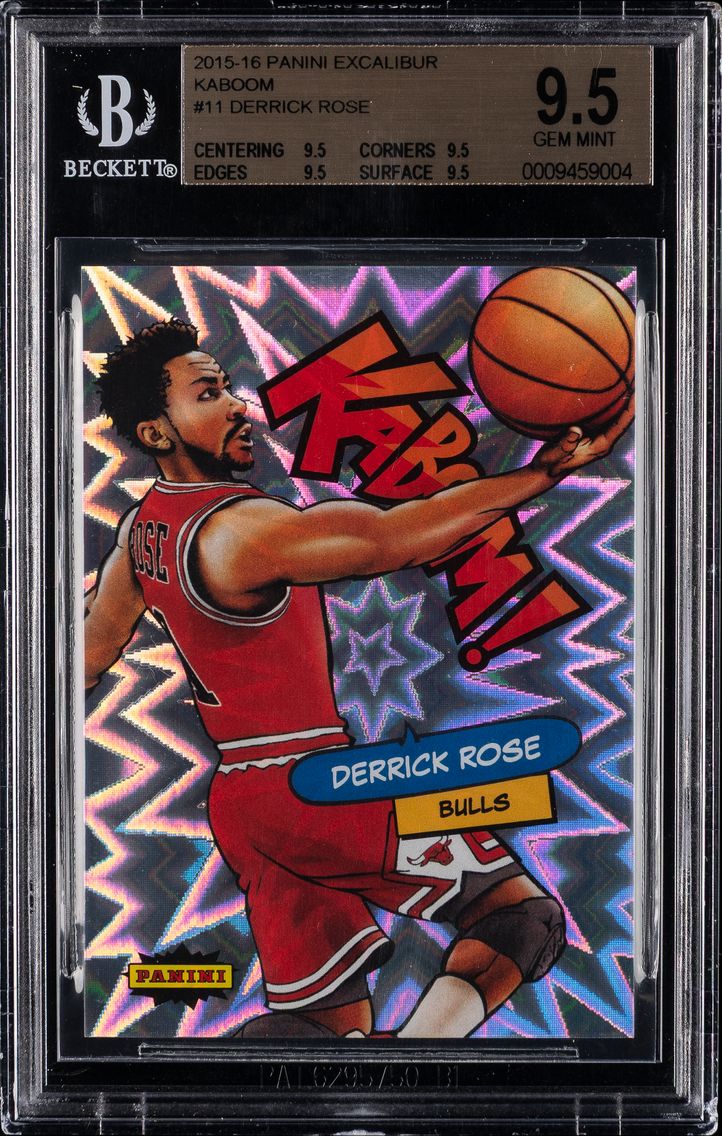 2015 #11 Derrick Rose BGS 9.5 Pa