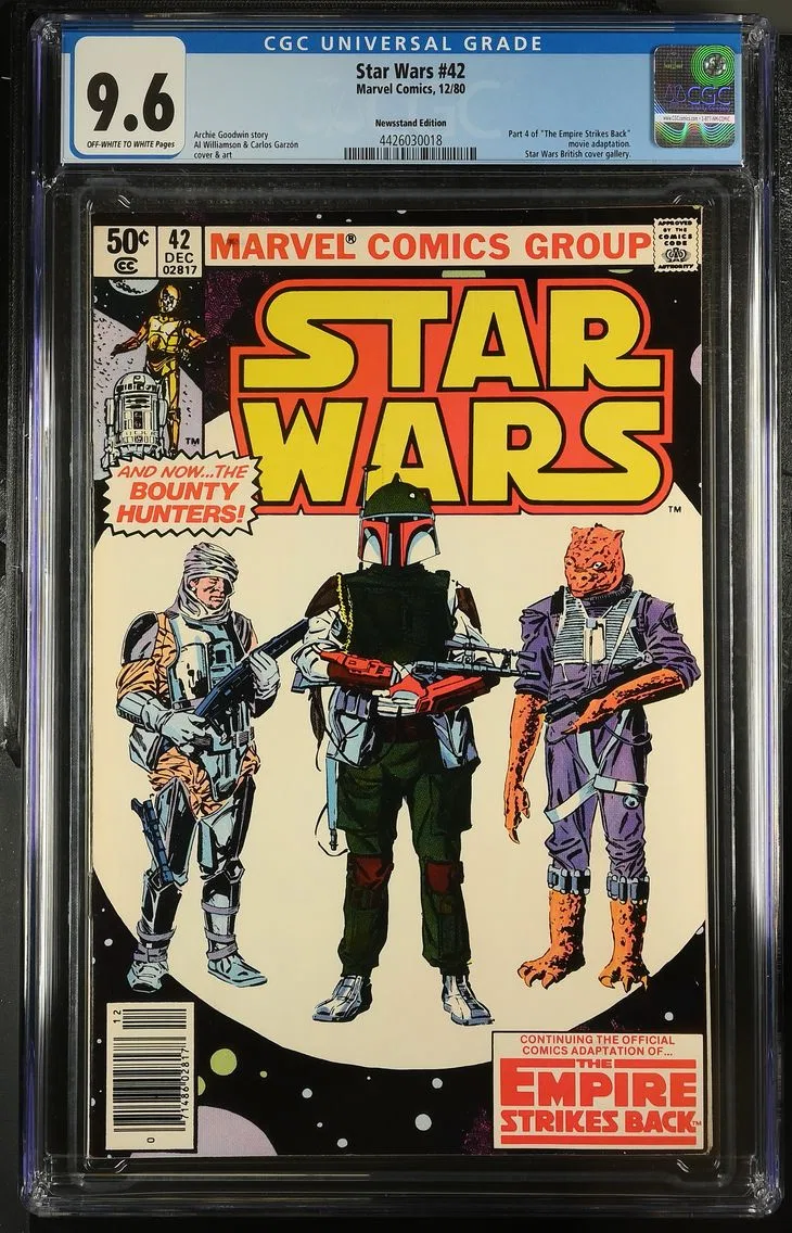 1980 #NA 1980 Star Wars #42 CGC 9.6 Marvel Comics CGC 9.6