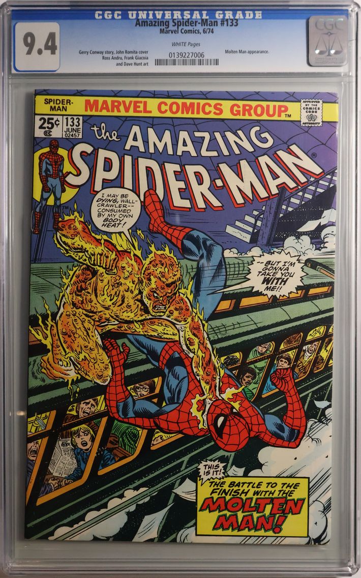 1974 #NA 1974 Amazing Spider-Man