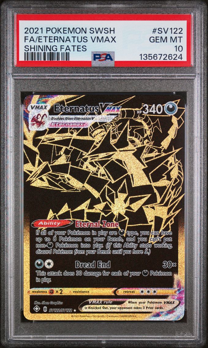 2021 #SV122 Full Art/Eternatus V