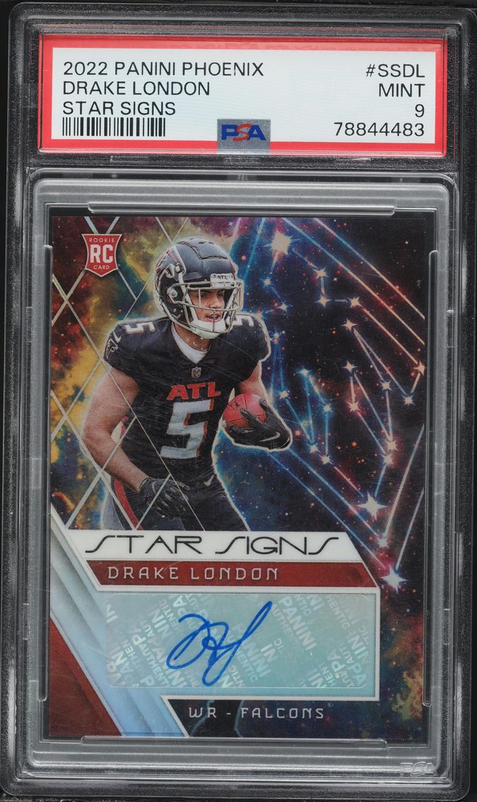 2022 #SSDL Drake London PSA 9 Pa