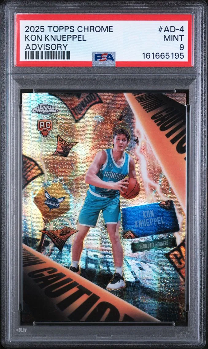 2025 #AD-4 Kon Knueppel PSA 9 Topps Chrome Advisory