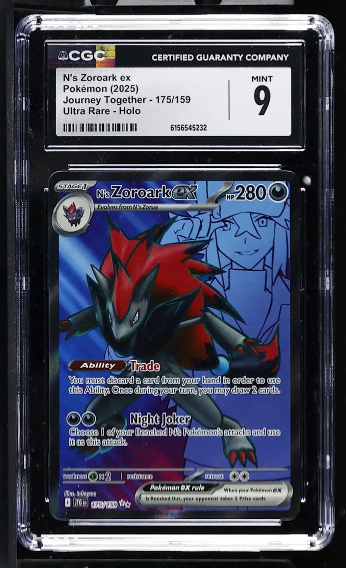2025 #NA N's Zoroark ex CGC