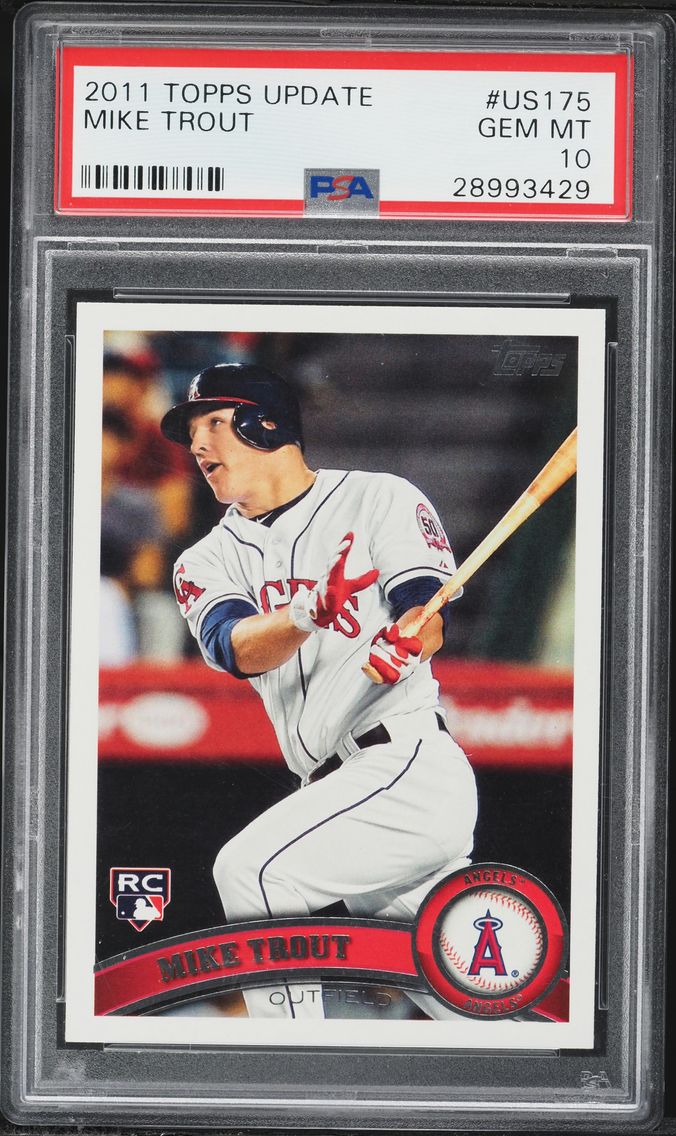 2011 #US175 Mike Trout PSA 10 To