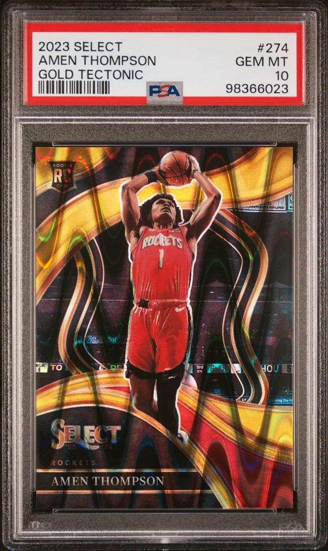 2023 #274 Amen Thompson PSA 10 Panini Select