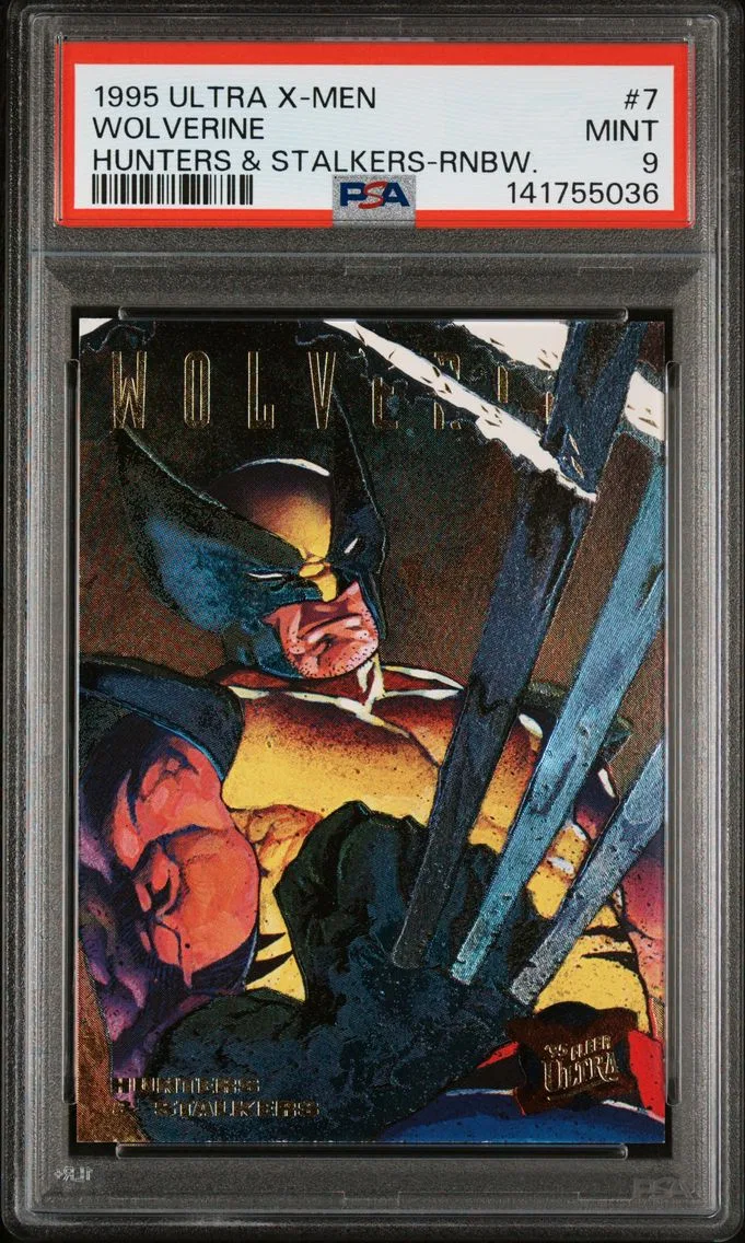 1995 #7 Wolverine PSA 9 Ultra X-Men Hunters & Stalkers
