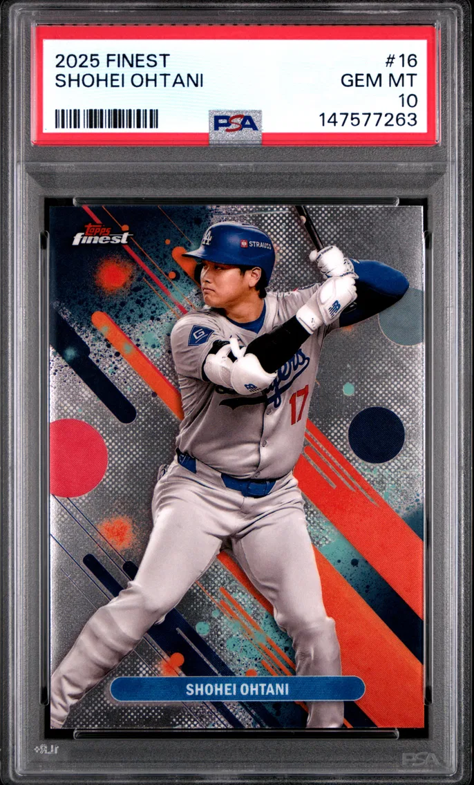 2025 #16 Shohei Ohtani PSA 10 Topps Finest