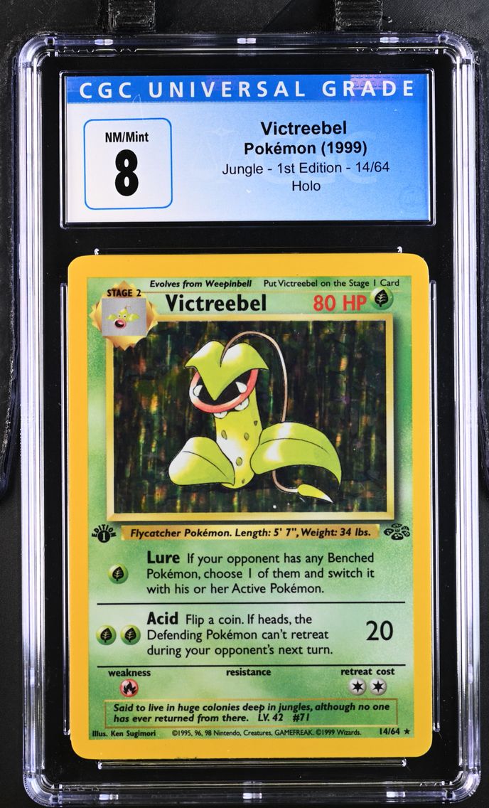 1999 #14 Victreebel CGC 8 Jungle