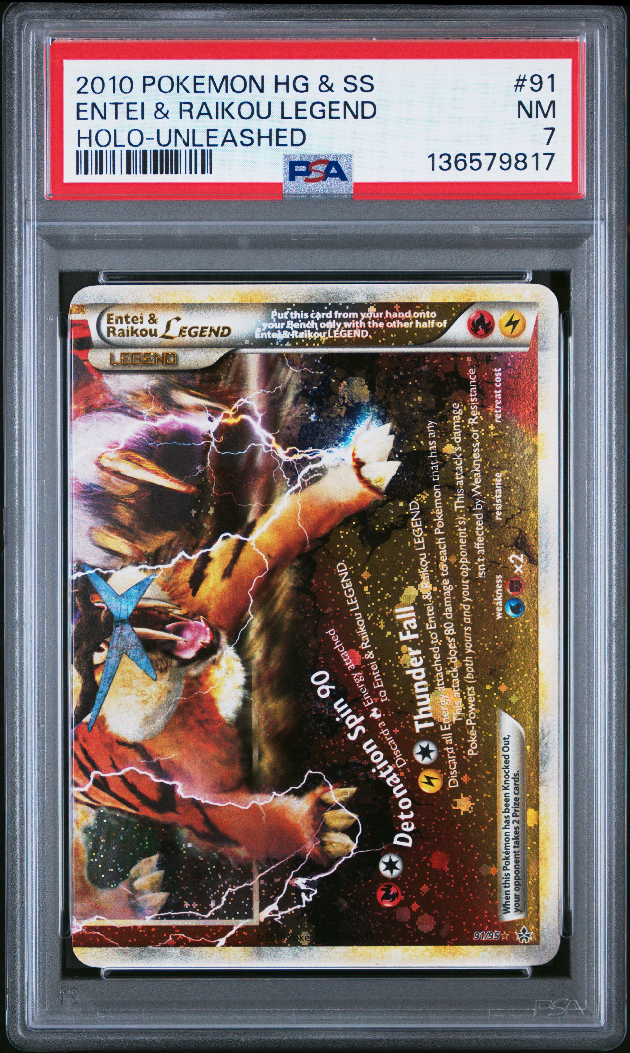 Entei & Raikou Legend-Holo
