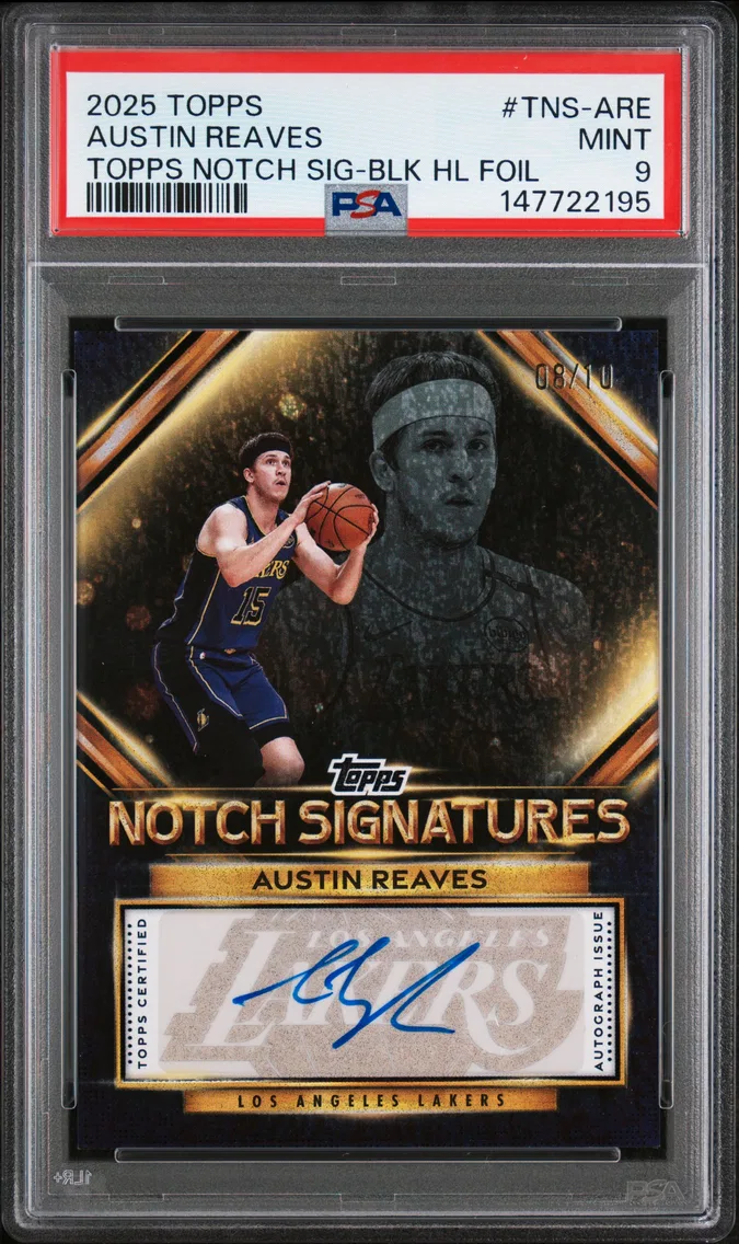 2025 #TNS-ARE Austin Reaves PSA 9 Topps Topps Notch Signatures