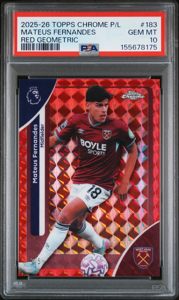 2025 #183 Mateus Fernandes PSA 1