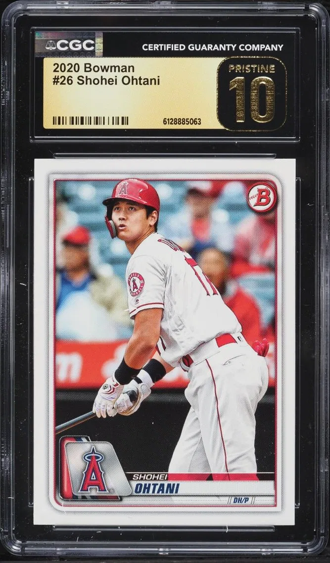 2020 Bowman Shohei Ohtani #26 CGC 10 PRISTINE