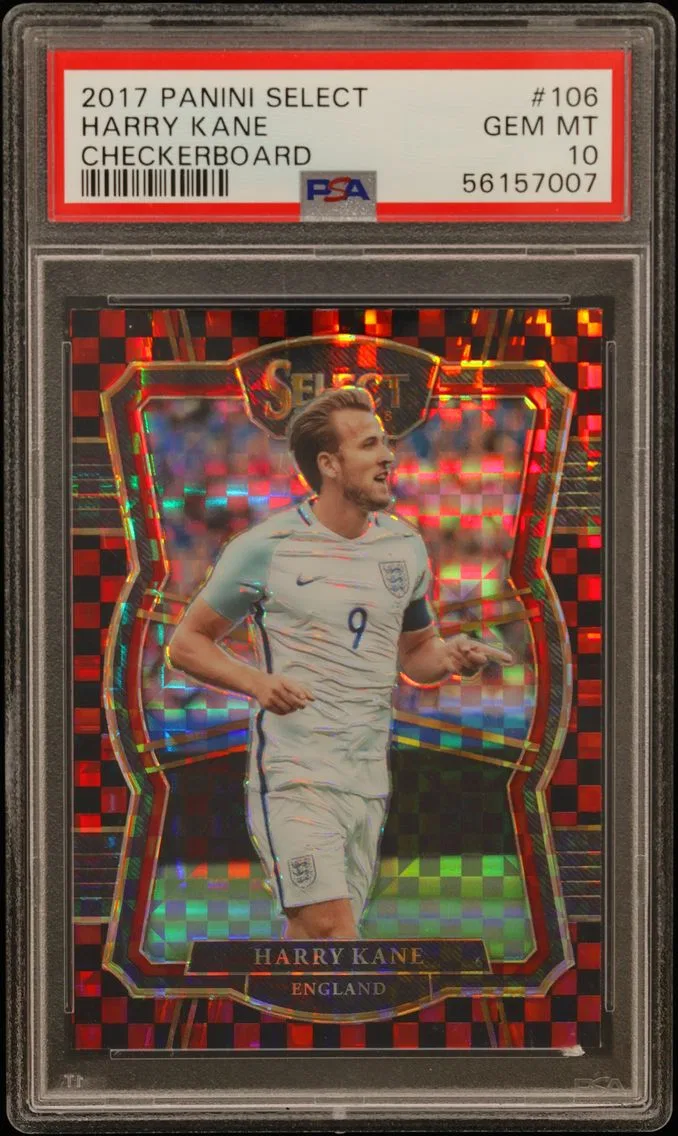 2017 #106 Harry Kane PSA 10 Panini Select
