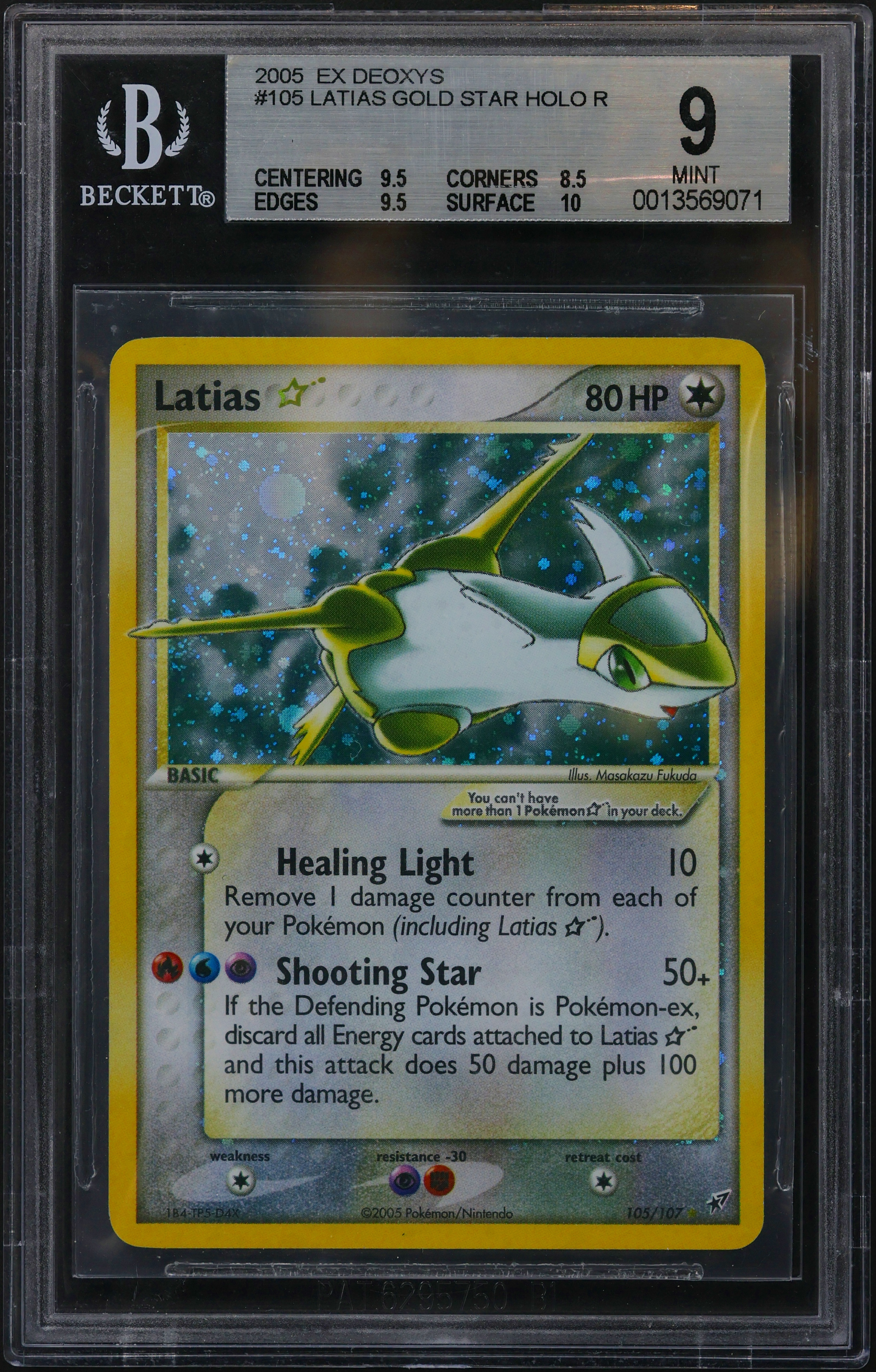 Latias Gold Star HOLO R