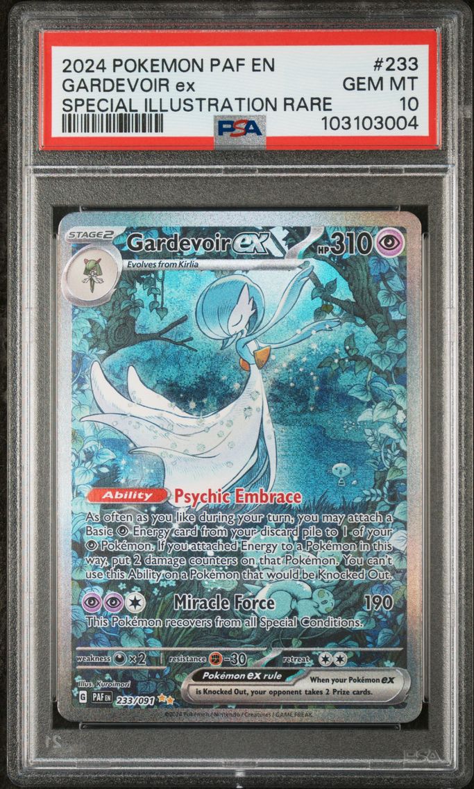 2024 #233 Gardevoir EX PSA 10 Pa