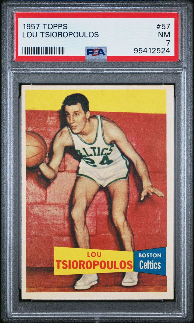 1957 #57 Lou Tsioropoulos PSA 7