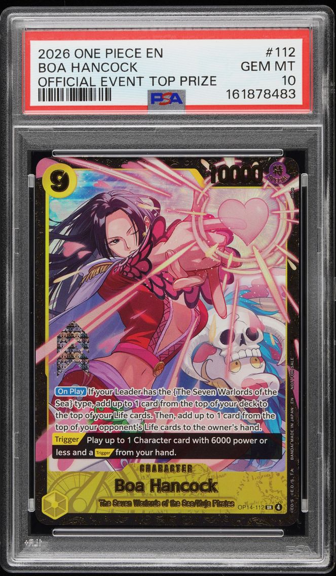 2026 #112 Boa Hancock PSA 10 One