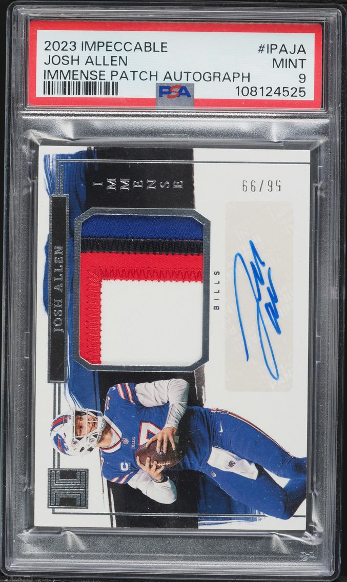 2023 #IPAJA Josh Allen PSA 9 Pan