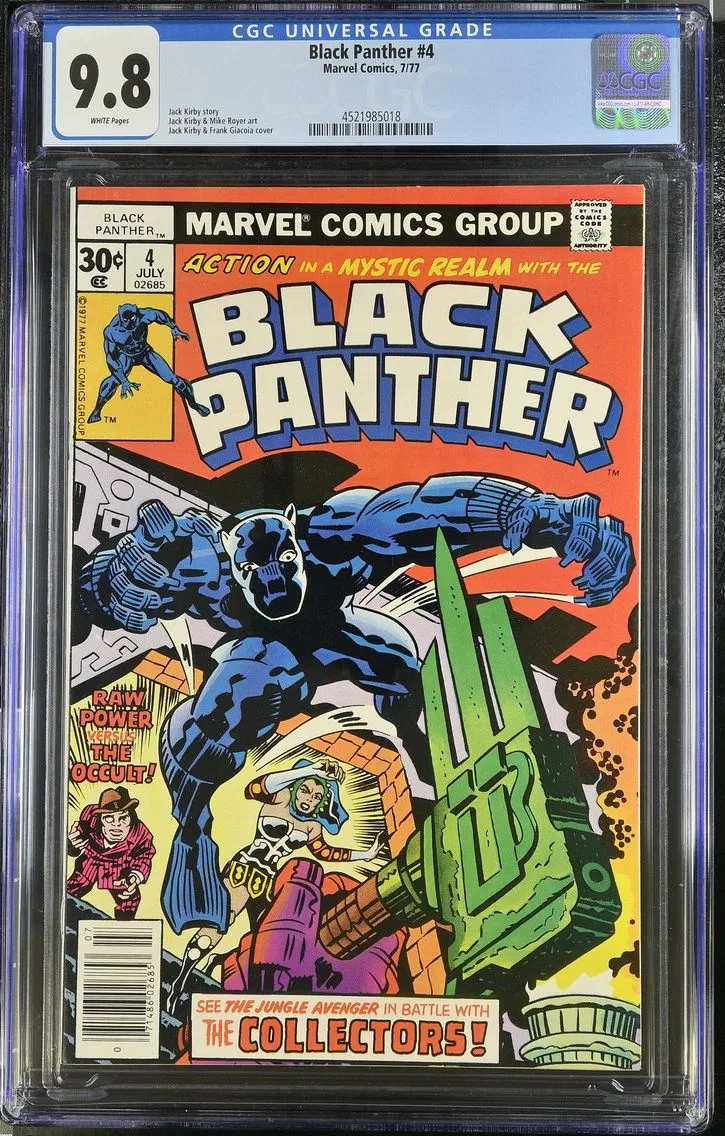 1977 Black Panther #4 CGC 9.8 Marvel Comics