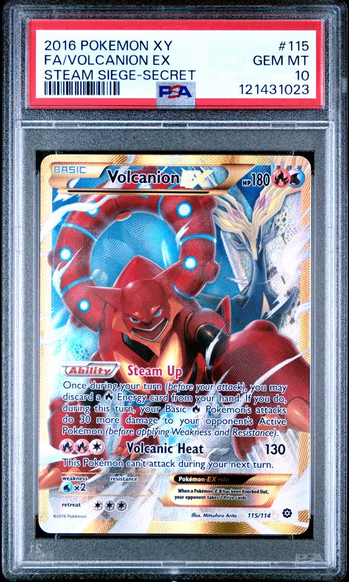 2016 #115 Full Art/Volcanion EX 