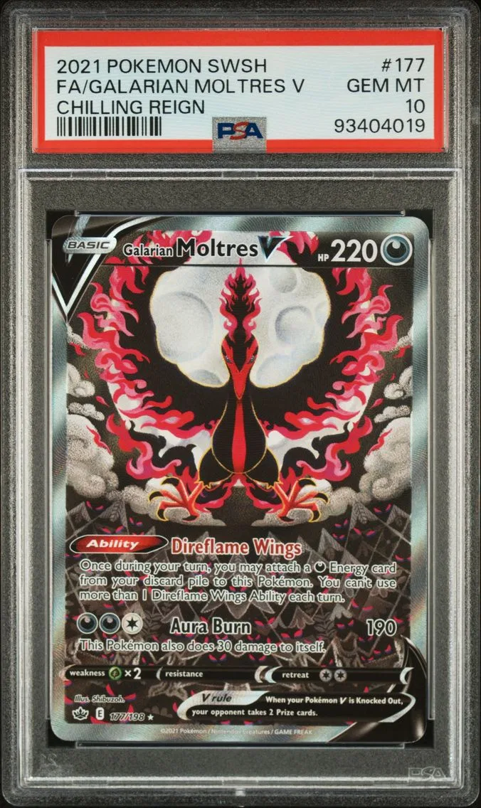 2021 #177 Full Art/Galarian Molt