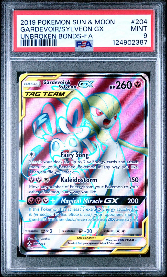 Gardevoir & Sylveon GX (204) (Full Art)