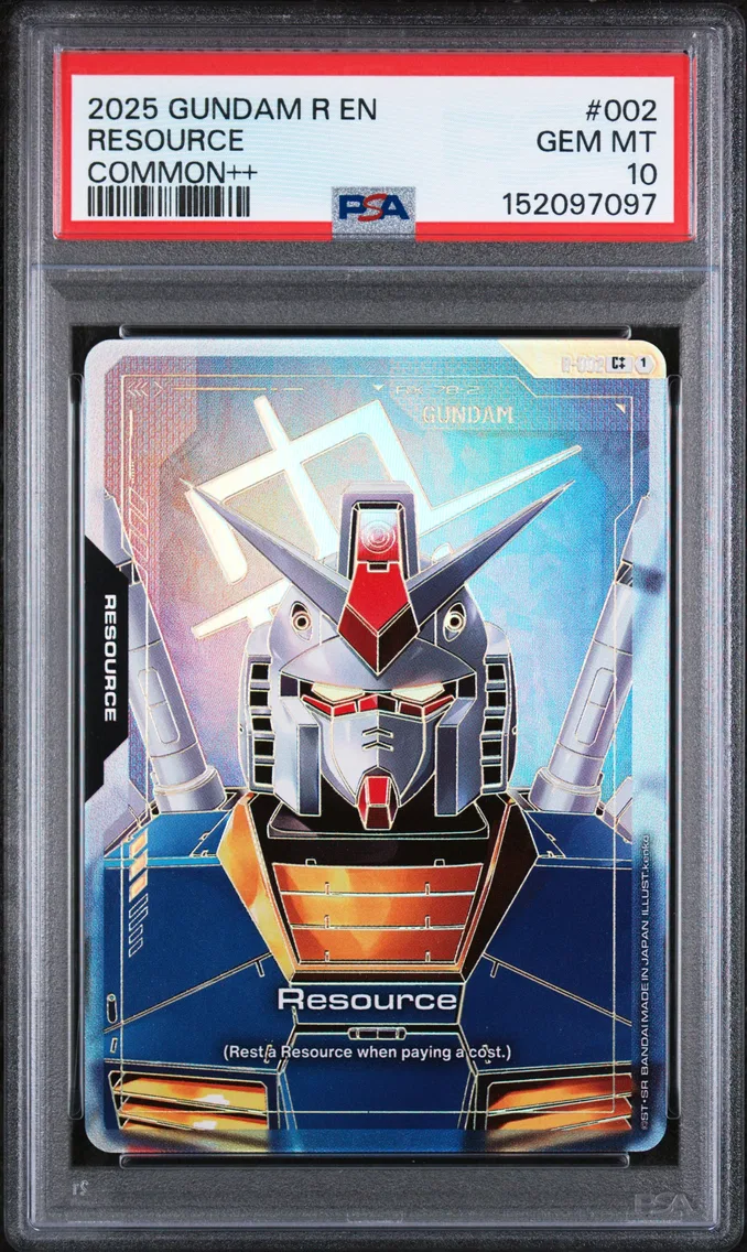 2025 #002 Resource PSA 10 Gundam Resource