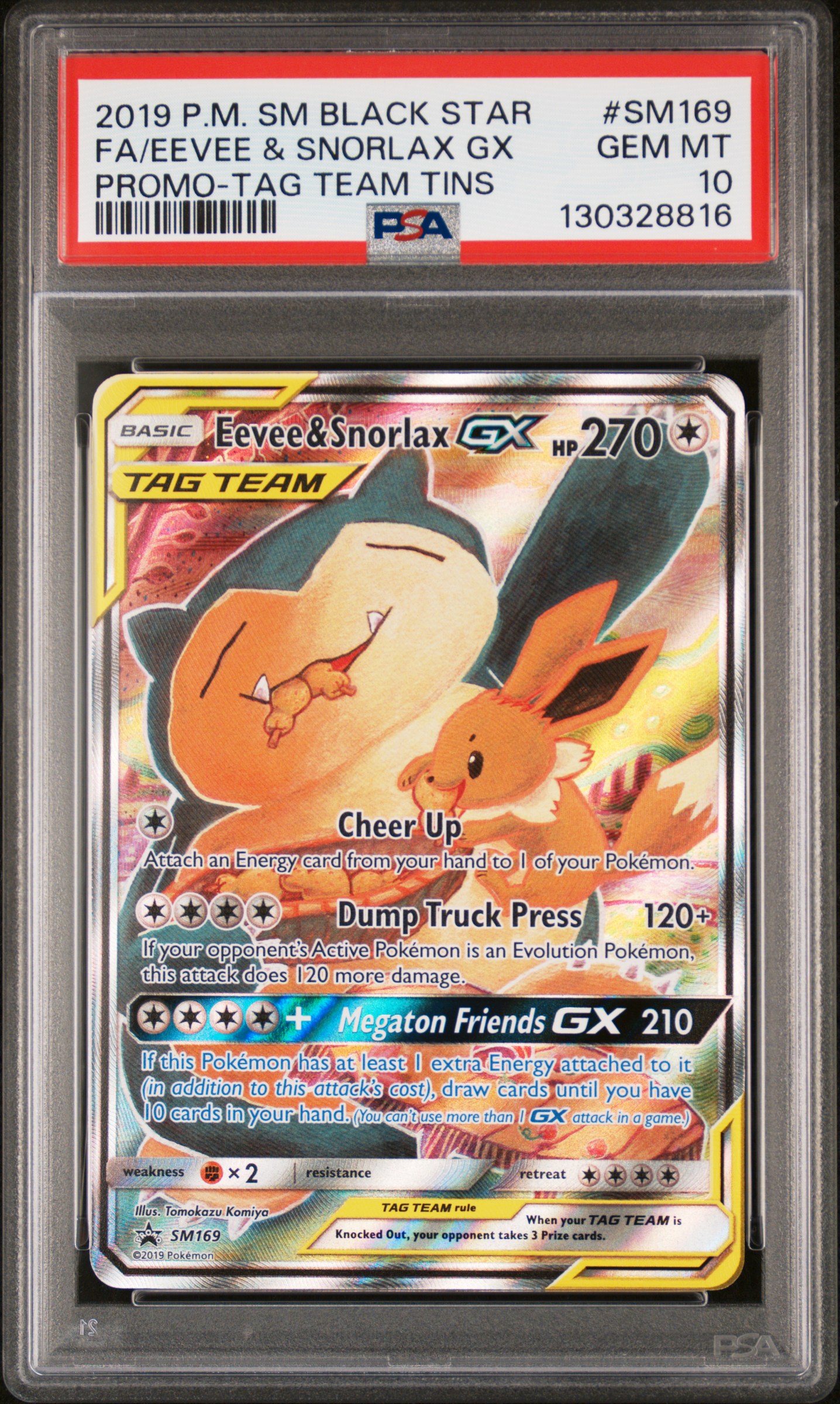 Full Art/Eevee & Snorlax GX