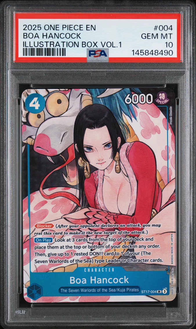 2025 #004 Boa Hancock PSA 10 One Piece Promos
