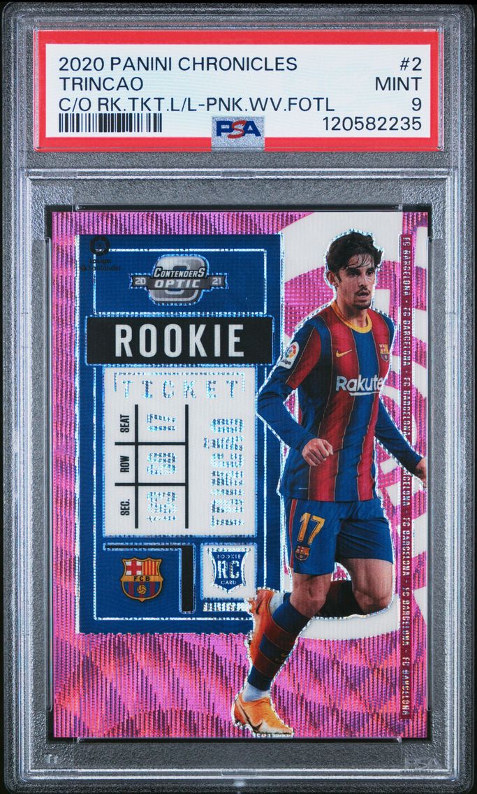 2020 #2 Trincao PSA 9 Panini Chr