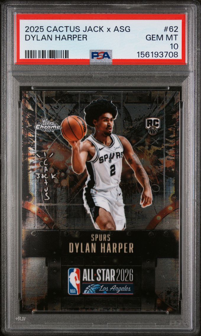 2025 #62 Dylan Harper PSA 10 Top